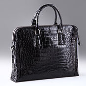Сумки и аксессуары handmade. Livemaster - original item Crocodile leather folder bag IMA0777B4. Handmade.