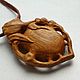 Wooden pendant with shattuckite. Pendant. Woollywood_woodcarving. My Livemaster. Фото №4