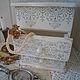'Lace'-a mini-chest of drawers. Mini Dressers. Hundred centuries. My Livemaster. Фото №4