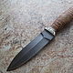 Knife dagger 'Highlander-1' Damascus birch bark. Knives. Artesaos e Fortuna. My Livemaster. Фото №5