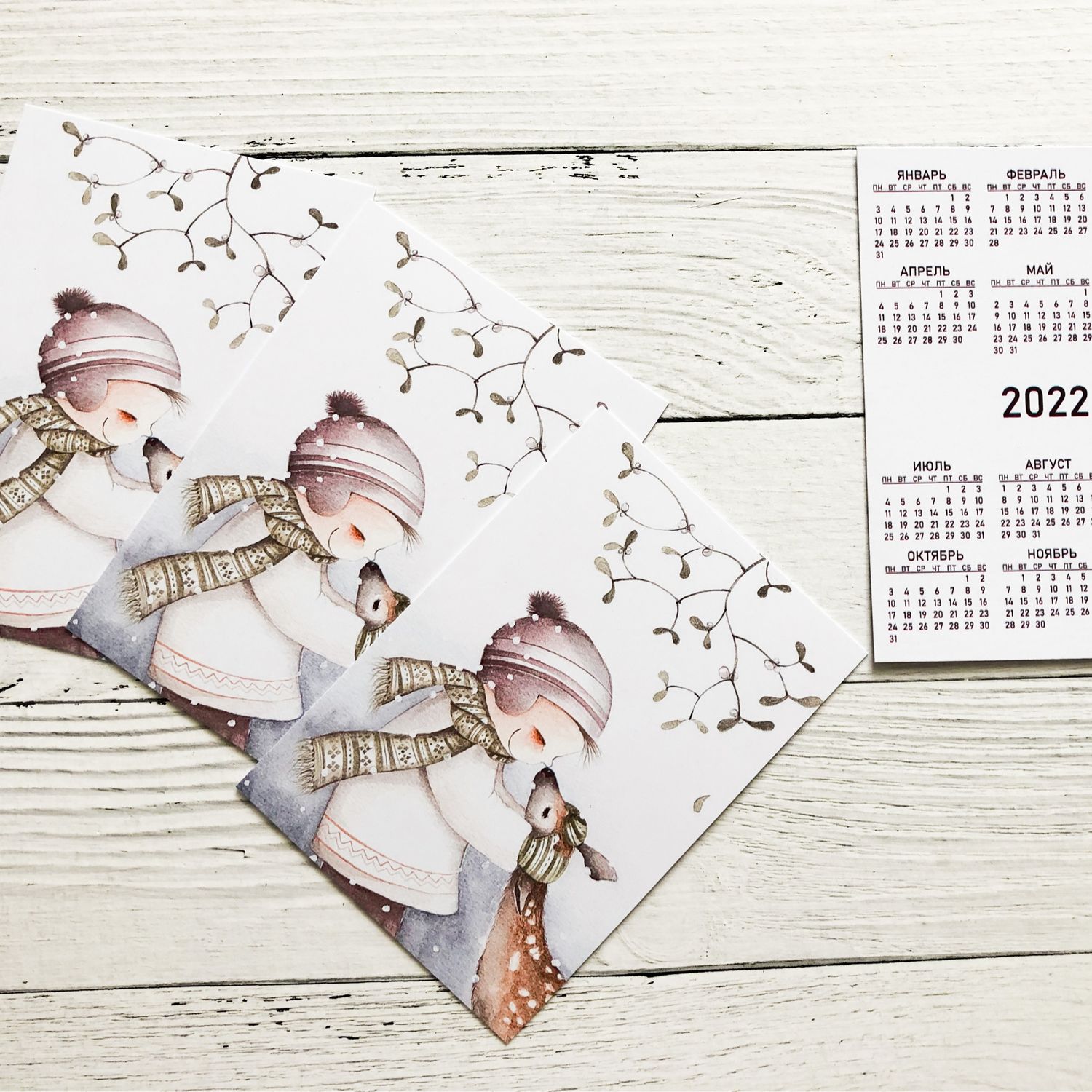 Удалённая работа Работа фрилансера Андреева Алена alenkaannd Календарь, открытка