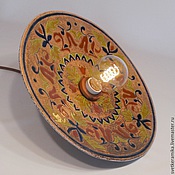 Для дома и интерьера handmade. Livemaster - original item Ceramic chandelier in a tile. Handmade.