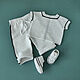 Gift to a newborn: a knitted suit for a newborn. Gift for newborn. babyshop. My Livemaster. Фото №4