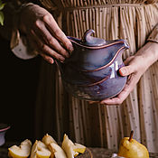 Посуда handmade. Livemaster - original item Teapot 750 ml series Misty Lorien. Handmade.