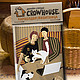 Business card holder 'Cat and dog'. Business card holders. Crowhouse. Online shopping on My Livemaster.  Фото №2