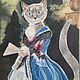 Oil painting ' My friend the cat', Pictures, Vladivostok,  Фото №1