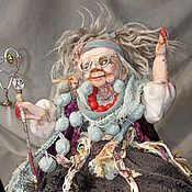 Куклы и игрушки ручной работы. Ярмарка Мастеров - ручная работа The old witch. Handmade.