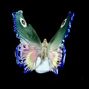 Винтаж handmade. Livemaster - original item Antique porcelain butterfly Karl ENS. Handmade.