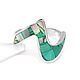 RING Snake with malachite and mother of pearl. Size 18.0, Rings, Moscow,  Фото №1