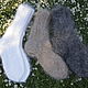 Socks satin Stitch female downy white, Socks, Urjupinsk,  Фото №1
