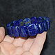 Order Natural Blue Lapis Lazuli Bracelet. naturalkavni. Livemaster. . Bead bracelet Фото №3