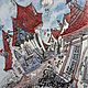Улица валерианы. Акварель. Графика, Картины, Благовещенск,  Фото №1