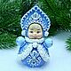 Елочная игрушка неваляшка. Елочные игрушки. Ольга  (Маленькие радости). Ярмарка Мастеров.  Фото №4