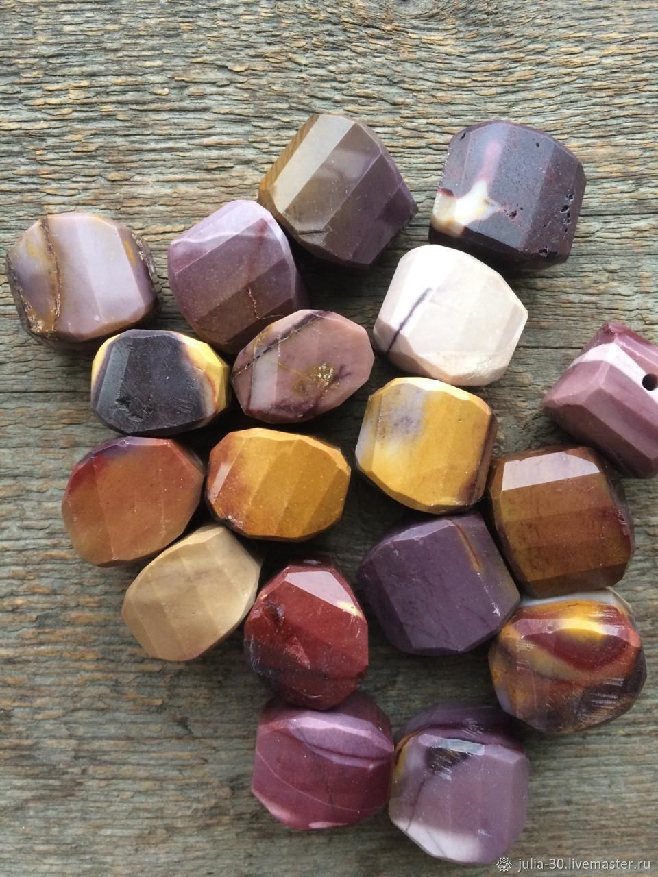 Бусины: яшма мукаит купить в интернет-магазине Ярмарка Мастеров по цене ...