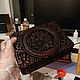 Шкатулка из дерева с резьбой, резной ларец из дерева, резные нарды. Мешочки для подарков. Искусство в дереве | ART in WOOD. Ярмарка Мастеров.  Фото №5