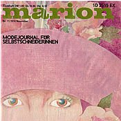 Винтаж handmade. Livemaster - original item Marion Fashion Magazine 11/1974 (November). Handmade.