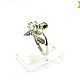 Chrome Diopside 'Flower Day' ring with chrome diopside, Rings, Volgograd,  Фото №1