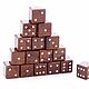 Order Brown obsidian dice, 10 mm (2 pcs), Harutyunyan. H-Present more, than a gift!. Livemaster. . Chips and dice Фото №3