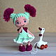 MK doll Milk Thistle, master class in crocheting. Knitting patterns. Natalya Spiridonova. My Livemaster. Фото №4