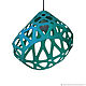 Zaha LIGHT dark turquoise chandelier. Chandeliers. Spaces Bureau (SpacesBureau). Online shopping on My Livemaster.  Фото №2