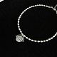 Triple Silver Choker Necklace. Necklace with natural pearls. Chokers. Only_you_byElena. My Livemaster. Фото №9
