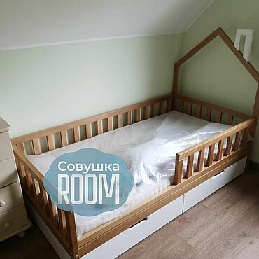 Для дома и интерьера ручной работы. Ярмарка Мастеров - ручная работа Детская кровать домик. Handmade.