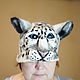 Snow Leopard Bath Hat. Bath accessories. Dolls Elena Mukhina. Online shopping on My Livemaster.  Фото №2