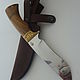 Knife 'Galleon' made of steel 65H13. Knives. Morozov. Online shopping on My Livemaster.  Фото №2