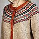 Preppy style - твидовая кофта. Кофты. Наталия Шептаева. Ярмарка Мастеров.  Фото №5