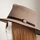 Шляпа БАРСЕЛОНА:. Шляпы. Лидия Бондарева (Right Hats). Ярмарка Мастеров.  Фото №4