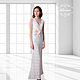 Bridesmaid dress knitted 'Love Story'. Dresses. Klenoc. Online shopping on My Livemaster.  Фото №2