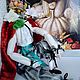Будуарная кукла-портрет "Вертумн"  Джузеппе Арчимбольдо. Куклы и пупсы. Старый шкаф. Интернет-магазин Ярмарка Мастеров.  Фото №2