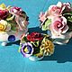 Porcelain bouquets. Handmade. England, Vintage vases, Trier,  Фото №1