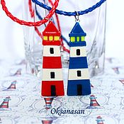 Украшения handmade. Livemaster - original item Pendant: Lighthouse. Handmade.