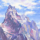 Mountain landscape with oil paints | Landscape with mountains. Pictures. pirogov-maxim. My Livemaster. Фото №4