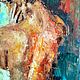 Painting Nude girl back oil palette knife on canvas. Pictures. Yulia Berseneva ColoredCatsArt. Online shopping on My Livemaster.  Фото №2