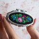 Pillbox with embroidery 'Roses'. Box. Anna's pretty things (flowertenderann). Online shopping on My Livemaster.  Фото №2