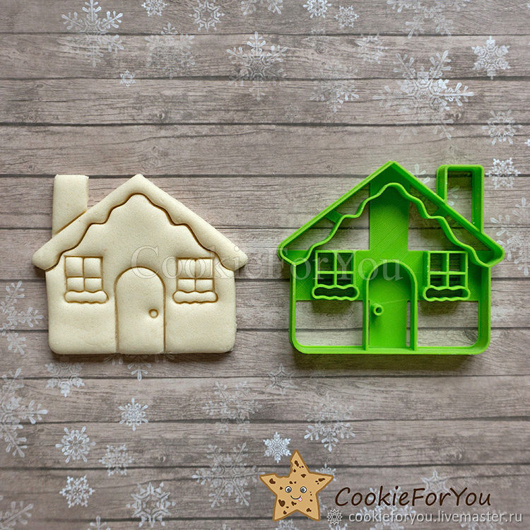 Пряничный домик - Форма для печенья и пряников (а1721-27) в интернет ...