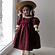 Dress 'Berry' for an antique doll. Clothes for dolls. Kukla-art. Online shopping on My Livemaster.  Фото №2