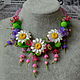 Set of decorations 'Meadow daisies', Jewelry Sets, Kolomna,  Фото №1