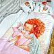 Set in the crib for a girl, Bedding sets, Orekhovo-Zuyevo,  Фото №1