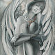 Ангел на качелях, Картины, Великий Новгород,  Фото №1