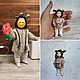 Cotton Christmas tree toy according to the photo. Portrait Doll. (Tanyatyrina). My Livemaster. Фото №14