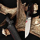 Hunting knife 'Sarmat-2' steel 110h18 MSHD. Knives. zlathunter. My Livemaster. Фото №4