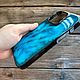 Чехол из эпоксидной смолы Iphone 15 pro. Чехол. O.L.S'you Leather crafts. Интернет-магазин Ярмарка Мастеров.  Фото №2