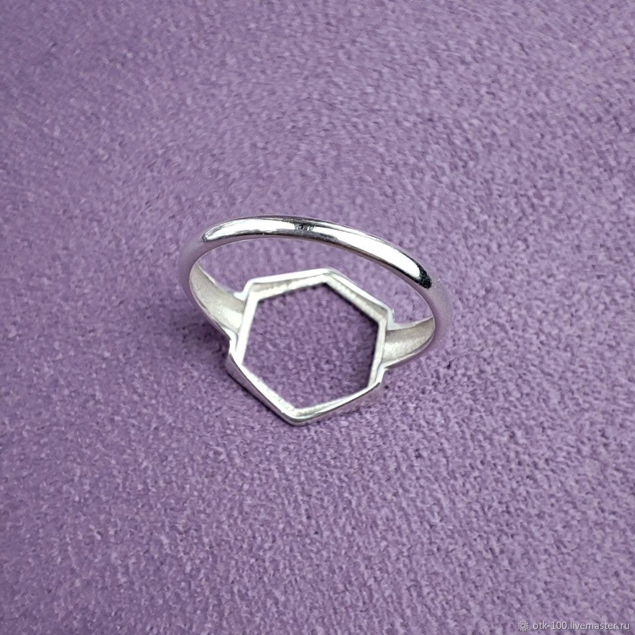 Основа для кольца серебро 925 пробы артикул 1-0034 на заказ в интернет ...