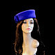 Order Hat 'Royal blue'. Novozhilova Hats. Livemaster. . Hats1 Фото №3
