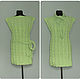 Knitted sleeveless dress ' Green peas'. Sundresses. vyazanaya6tu4ka. Online shopping on My Livemaster.  Фото №2
