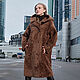 Шуба из овчины керли "Max Mara". Шубы. Студия меха Марины Ласкажевской. Интернет-магазин Ярмарка Мастеров.  Фото №2