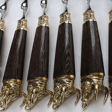 Дача и сад ручной работы. Ярмарка Мастеров - ручная работа Шампуры: "Бык". Handmade.